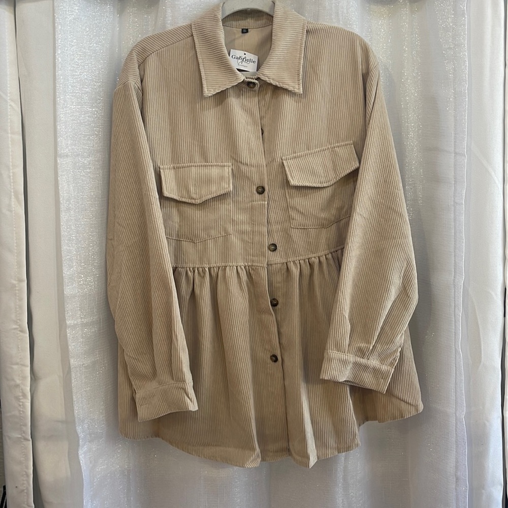 ✨CORDUROY PEPLUM✨